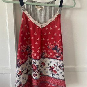 Rewind, Women's Size Medium, Tank top, Sleeveless, Flowy, Beach, Summer, Resort